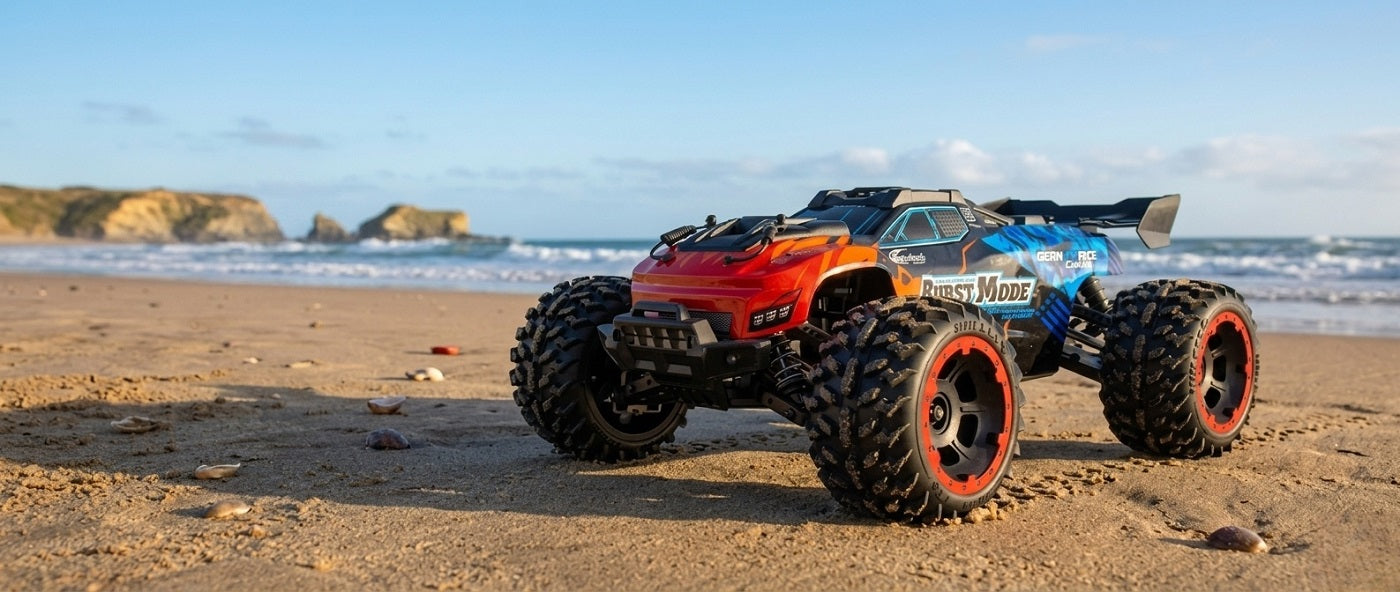 What material is the body shell of JJRC C8832 RC car made of?