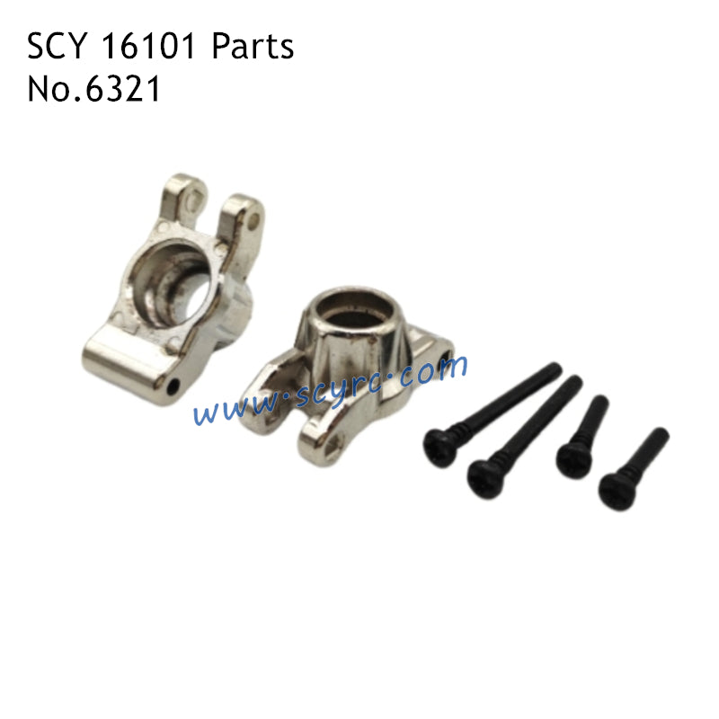 Caja De Cambios Trasera Metálica Para SCY 16101/16102/16103 Y JJRC C8805 | Pieza De Aluminio 6061 Para Mejorar Tu Coche RC