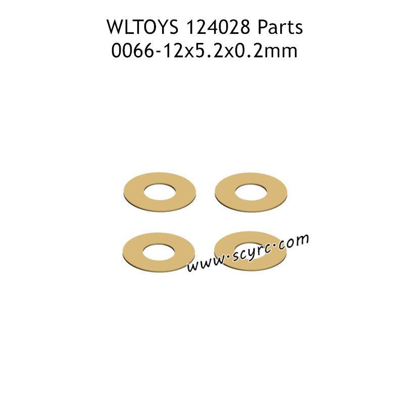 WLTOYS 124028 Parts 12x5.2x0.2mm Gasket 0066