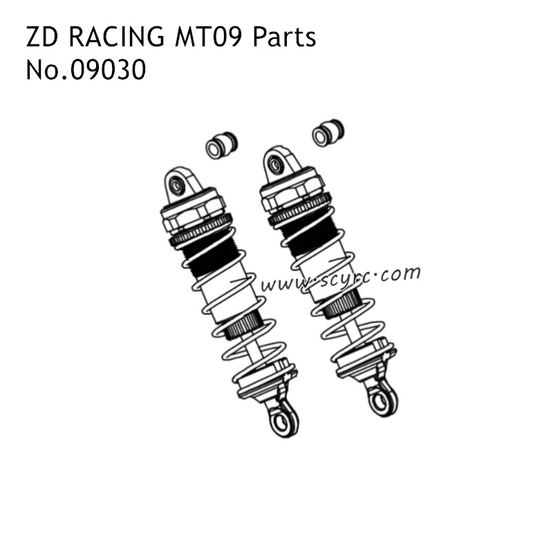 ZD Racing MT09 RC Car Parts Shock Absorber Set 09030