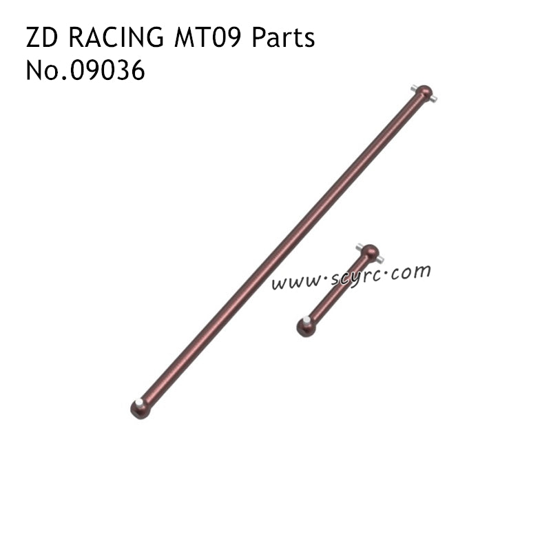ZD Racing MT09 RC Car Parts Longitudinal Drive Shaft Set 09036