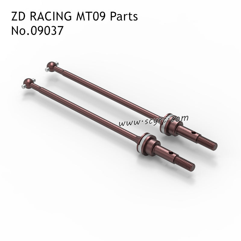 ZD Racing MT09 RC Car Parts Universal Drive Shaft Set 09037