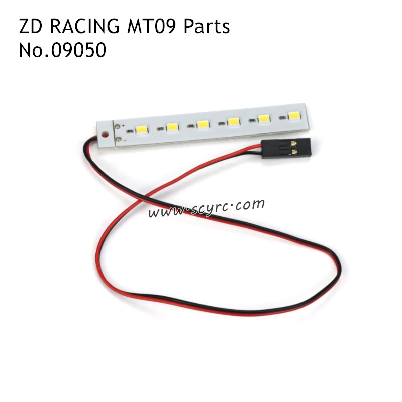 ZD Racing MT09 Parts Front Bumper Light Bar Set 09050