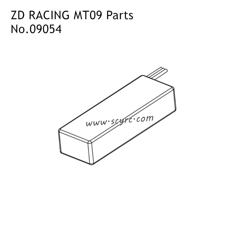 ZD Racing MT09 Parts 3S Battery Pack 5000mAh XT60 09054