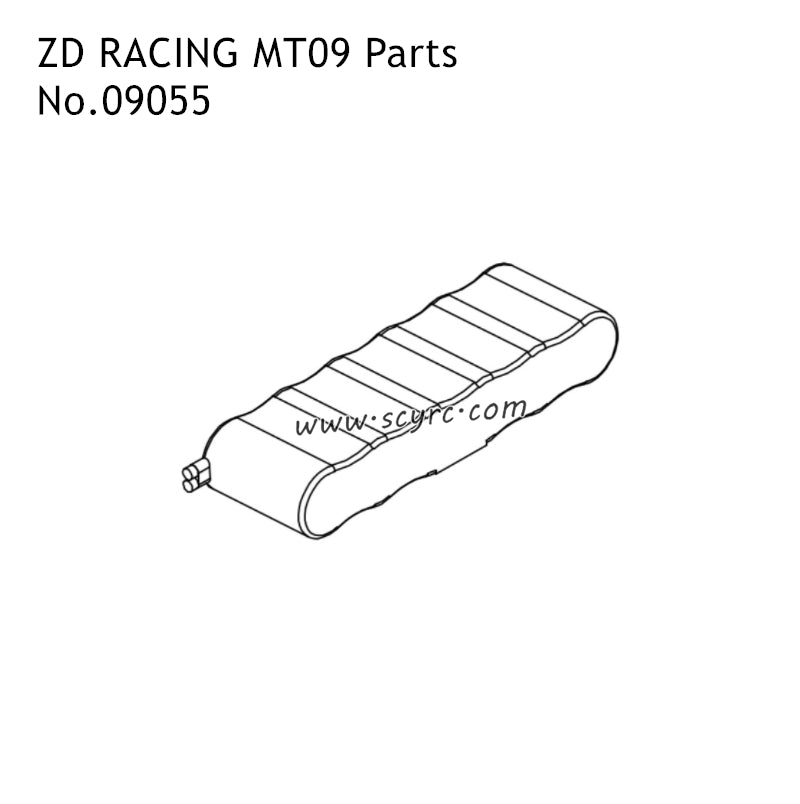 ZD Racing MT09 Parts 4S Battery Pack 5200mAh XT60 09055