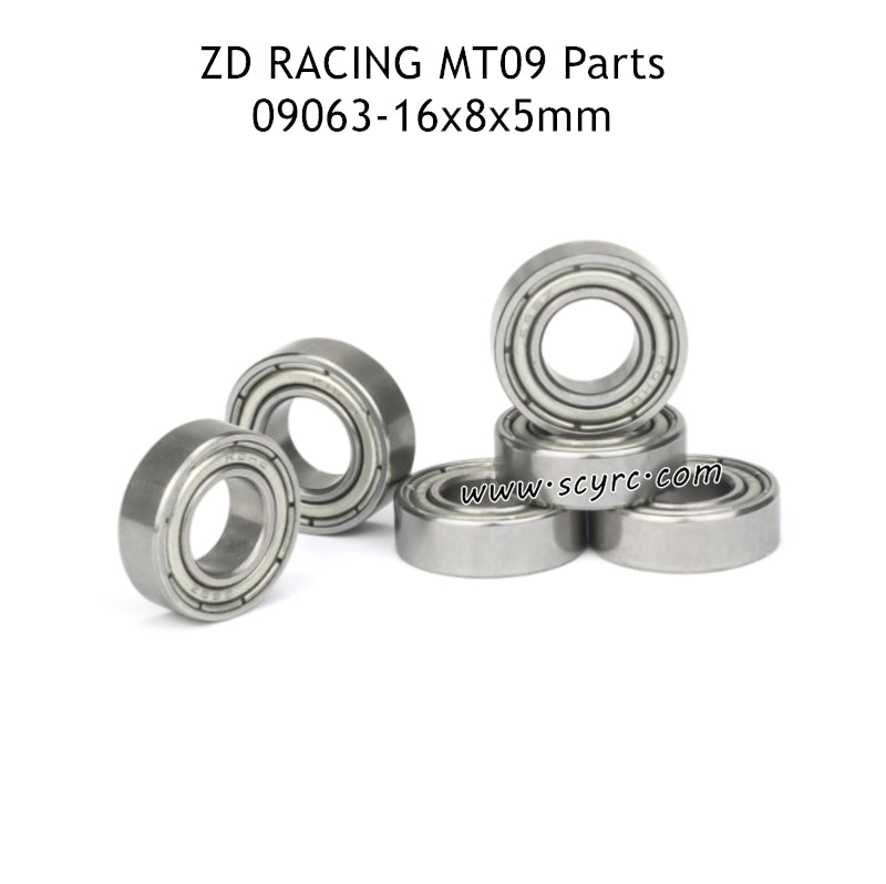 ZD RACING DBX09 Parts 16x8x5mm Bearing Set 09063 