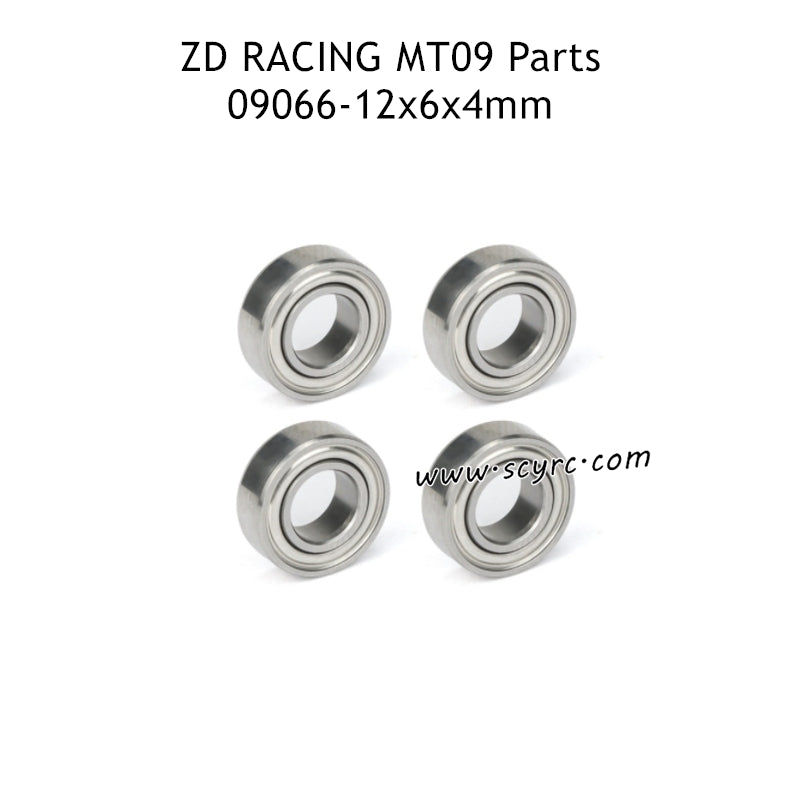 ZD RACING DBX09 Parts 12x6x4mm Bearing Set 09066 