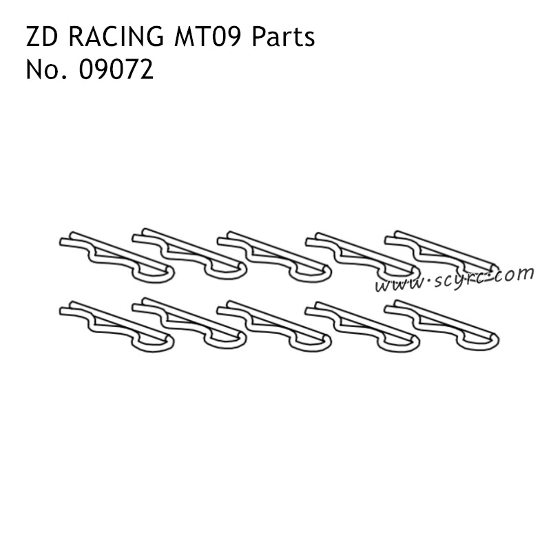 ZD Racing MT09 Parts Body Pin 09072