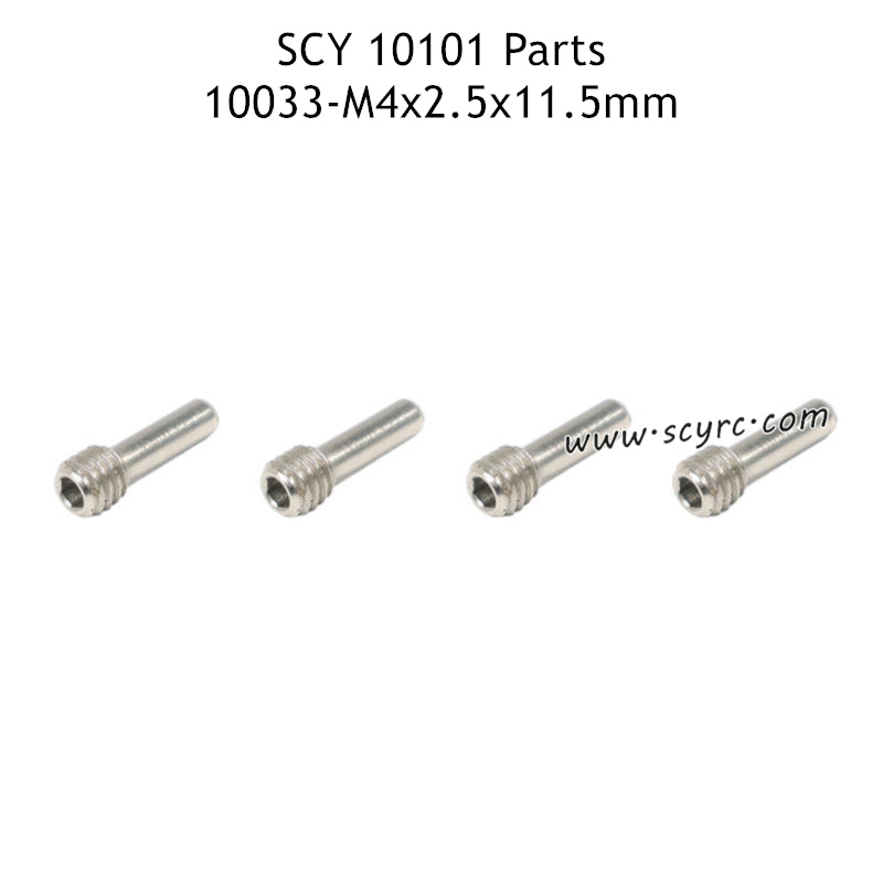 SUCHIYU 10101 Parts M4x2.5x11.5 Hexagon Socket Step Screw 10033 
