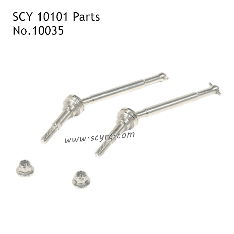 SCY 10101 RC Car Parts Metal Front CVD Drive Shaft 10035