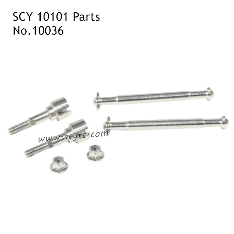 SCY 10101 RC Car Parts Metal Rear CVD Drive Shaft 10036