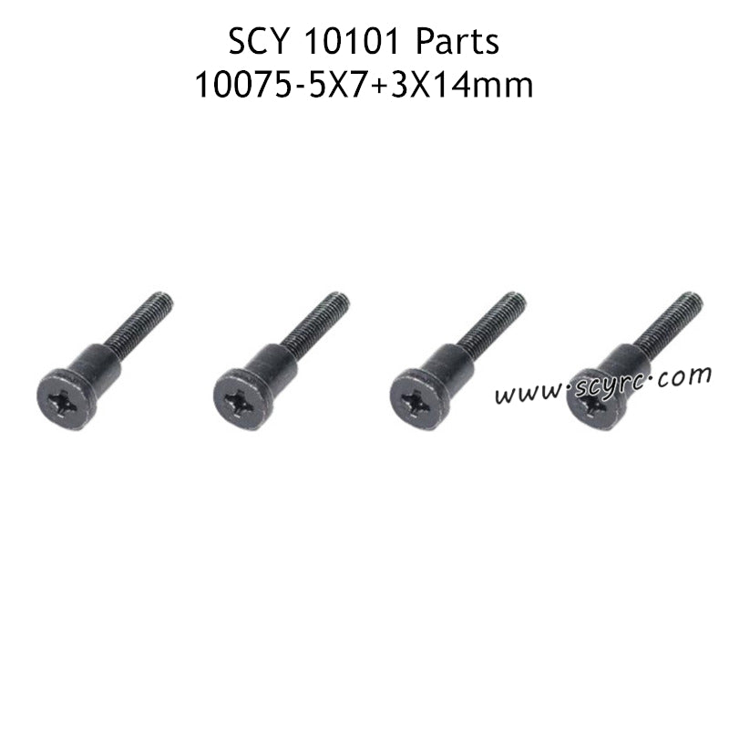 SUCHIYU 10101 Parts PBH 5x7+3x14mm Phillips Pan Head Step Screw 10075 