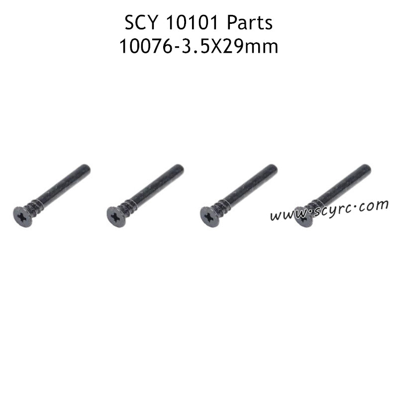 SUCHIYU 10101 Parts 3.5x29mm Phillips Flat Head Half Thread Self Tapping Screw 10076 