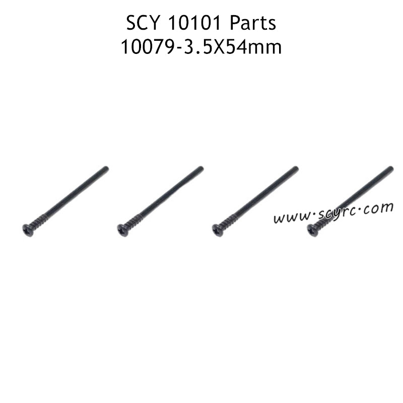 SUCHIYU 10101 Parts 3.5x54mm Phillips Pan Head Half Thread Machine Screw 10079 