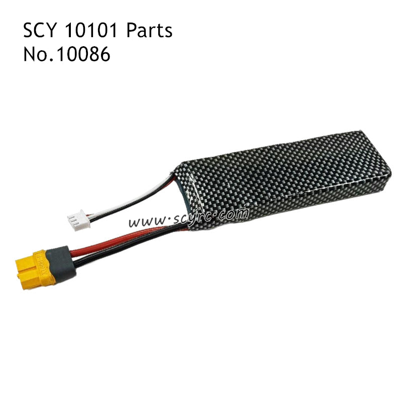SCY 10101 RC Car Parts 2S 2300mah Soft Battery 10086