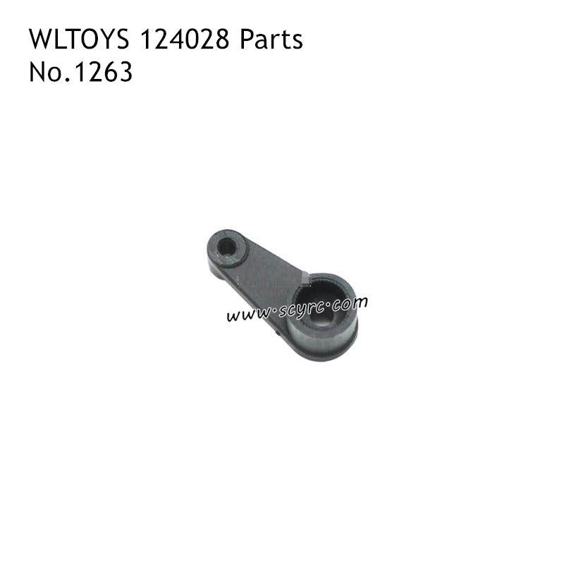 Wltoys 124028 High Speed RC Car Parts Servo Arm 1263