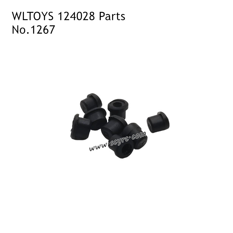 Wltoys 124028 High Speed RC Car Parts Front and Rear Swing Arm Bushing 1267