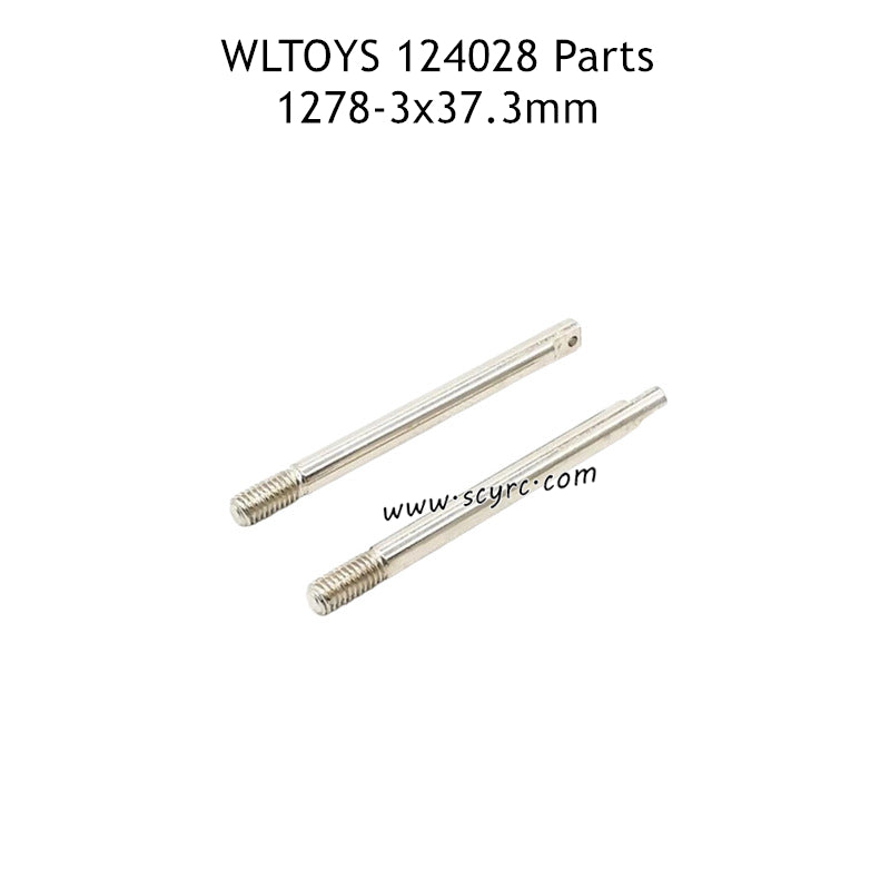 Wltoys 124028 High Speed RC Car Parts 3x37.3mm Suspension Axis 1278