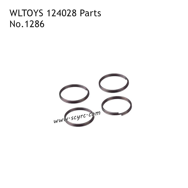 WLTOYS 124028 RC Truck Parts Universal Cup Spring Assembly 1286
