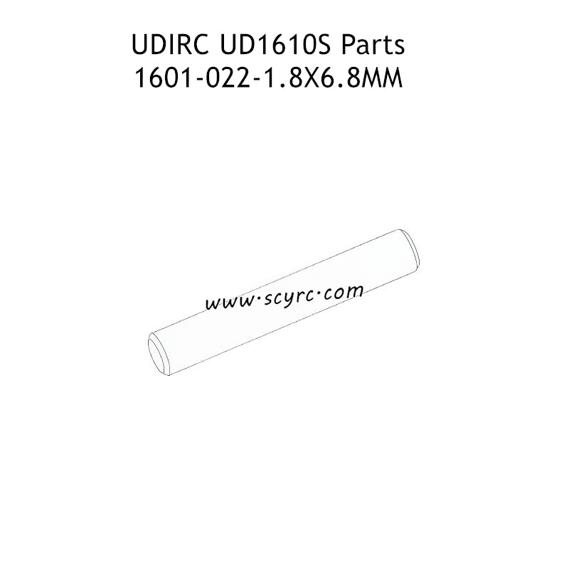 UDIRC UD1610S RC Truck Parts 1.8x6.8MM Pins 1601-022