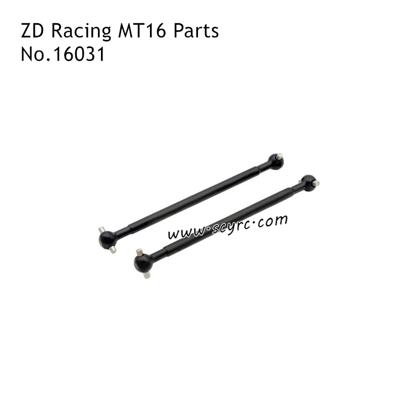 ZD Racing MT16 RC Truck Parts Rear Transverse Drive Shaft 16031
