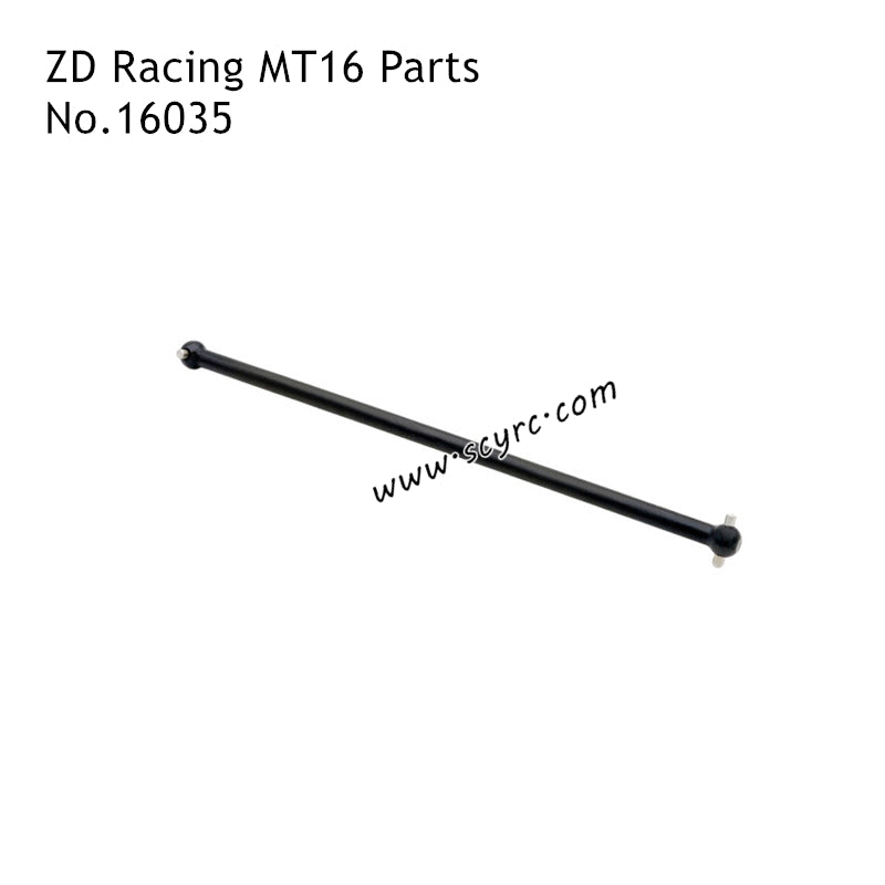 ZD Racing MT16 RC Truck Parts Longitudinal Drive Shaft 16035