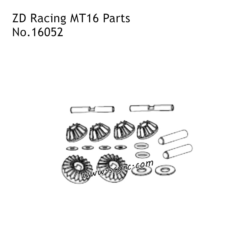 ZD Racing MT16 High Speed Off-road RC Car Parts Differential Small Bevel Gear 16052