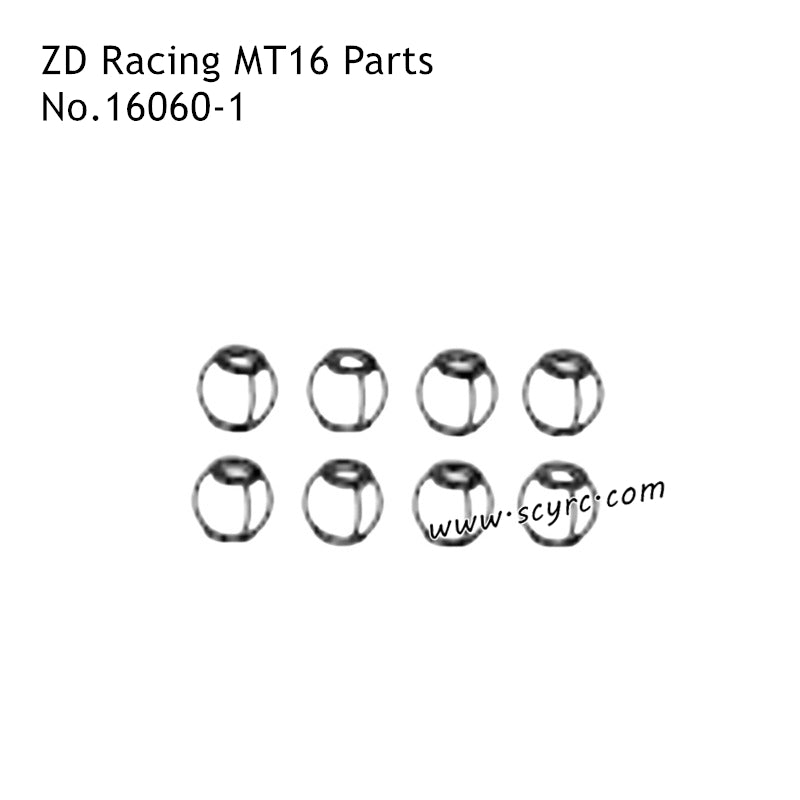 ZD Racing MT16 High Speed Off-road RC Car Parts Tie Rod Ball Head 16060-1