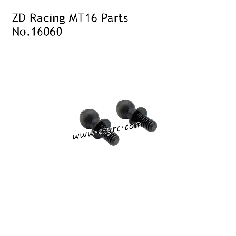 ZD Racing MT16 High Speed Off-road RC Car Parts 4.8MM Ball Head Screw Set 16060