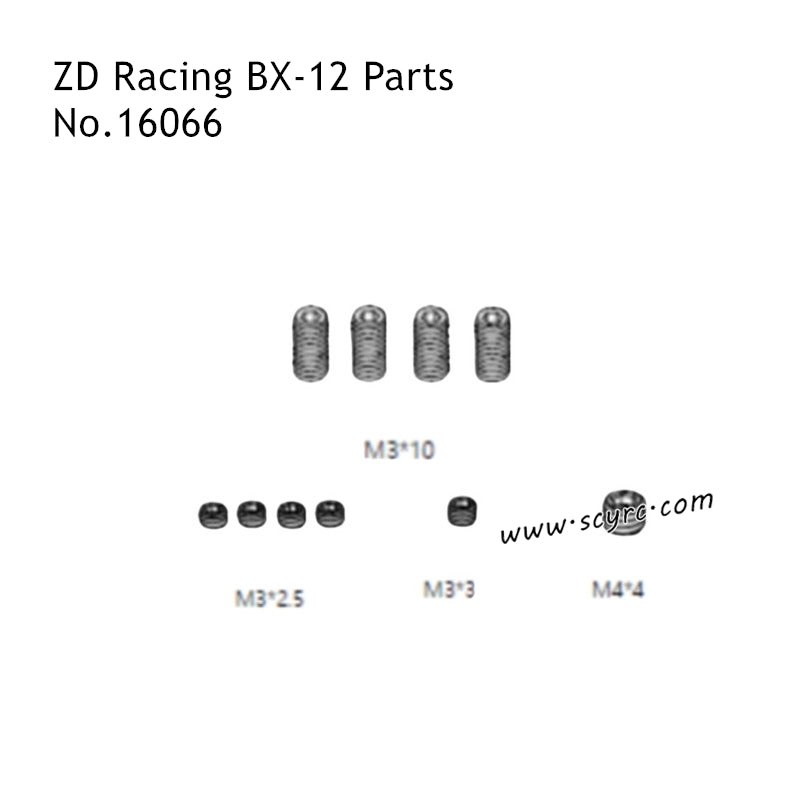 ZD Racing BX12 Parts Machine Screw 16066