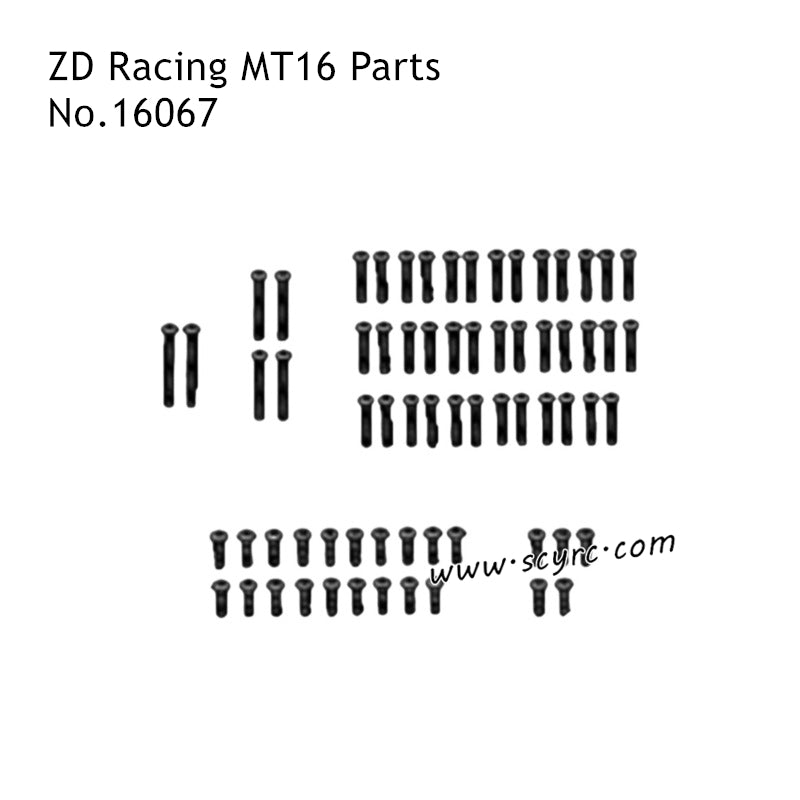 ZD Racing MT16 RC Car Parts Pan Head Screws 16067