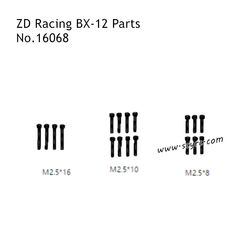 ZD Racing BX12 Parts Screws 16068