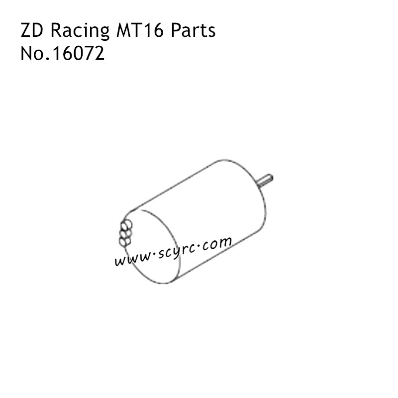 ZD Racing MT16 High Speed Off-road RC Car Parts 2845 3600KV Brushless Motor 16072