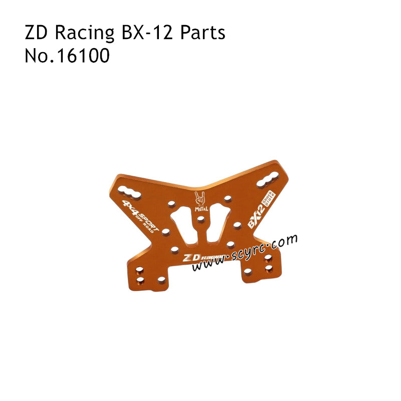 ZD Racing BX12 Brushless RC Car Parts Rear Shock Tower T6061AL 16100