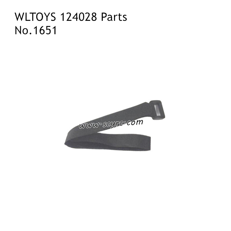 Wltoys 124028 RC Car Parts Magic Strap 1651