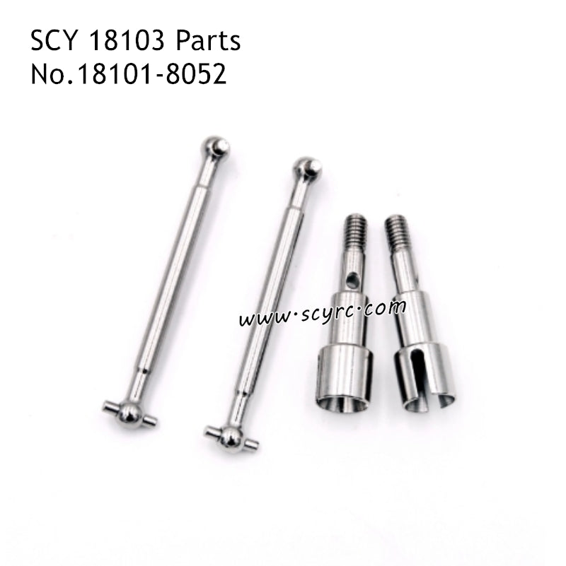 SCY 18103 RC Car Parts Metal Rear Drive Shaft 18101-8052 