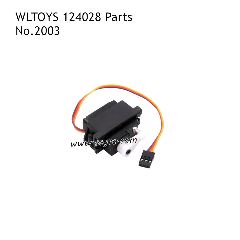 Wltoys 124028 RC Car Parts Brushless Servo 2003