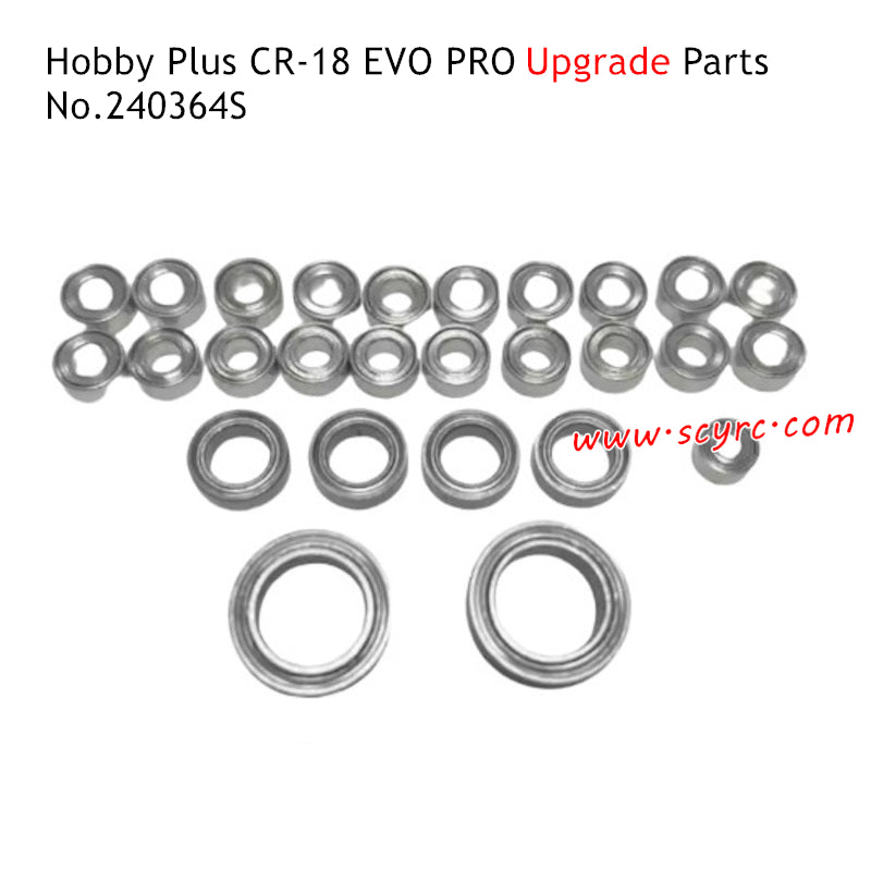 Hobby Plus CR-18 EVO Pro Parts Ball Bearings 240364S 