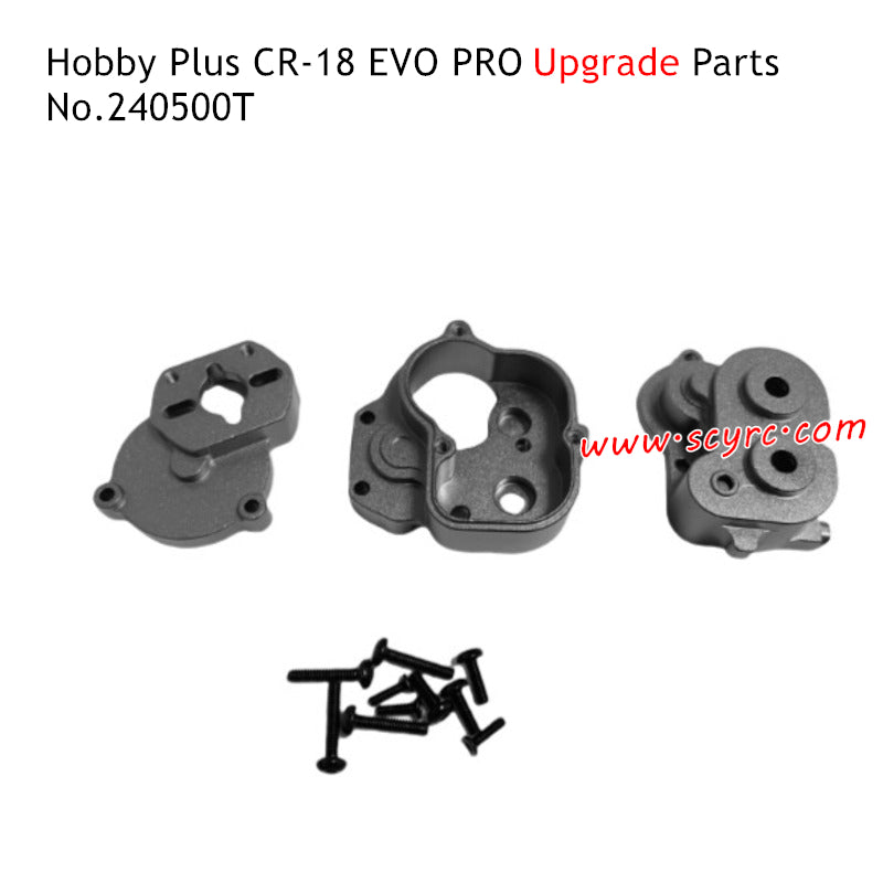 Hobby Plus CR-18 EVO Pro Parts Transmission Gearbox Housing 240500T 