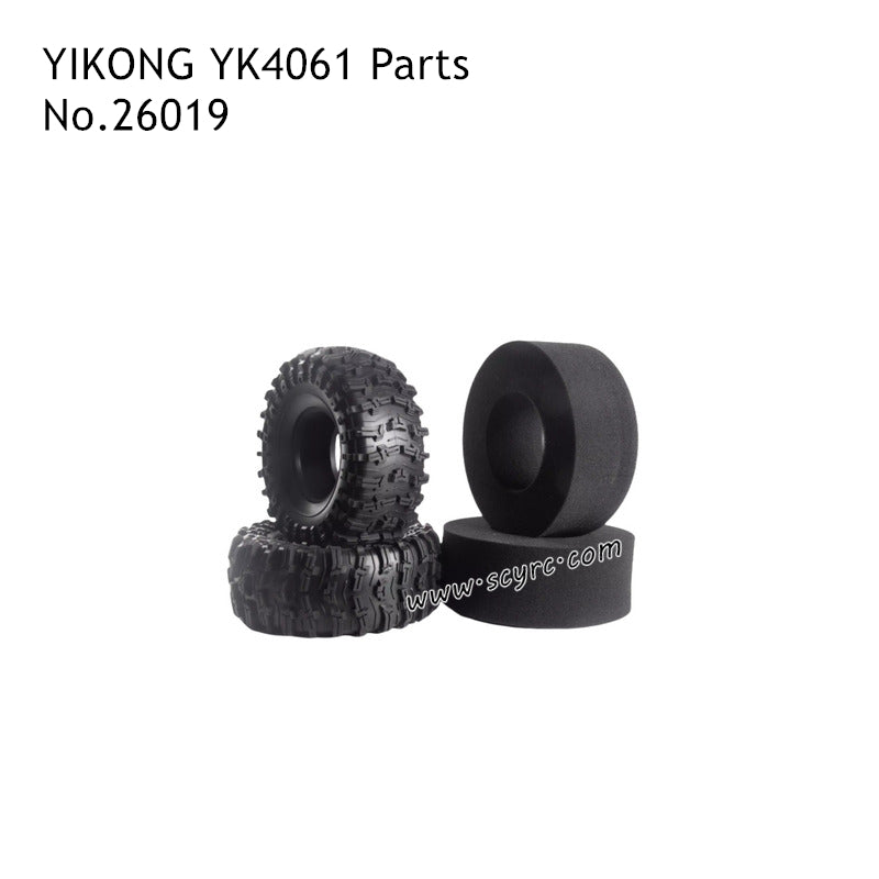 YIKONG YK4061 RC Car Parts Wheel Cover and Foam 26019