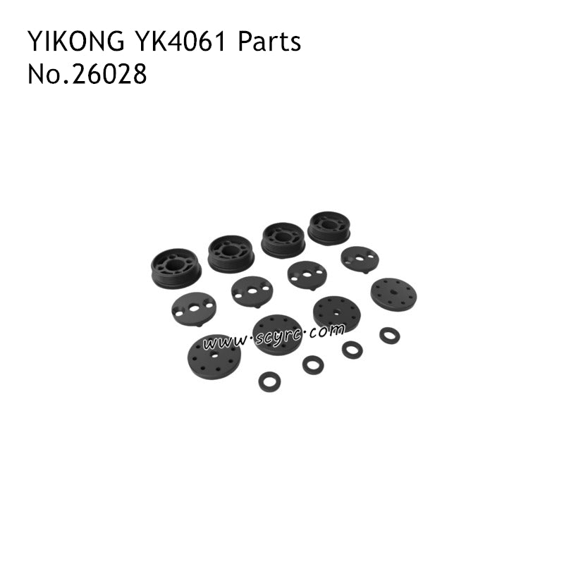 YIKONG YK4061 RC Car Parts Shock Absorber Mid Section Assembly 26028