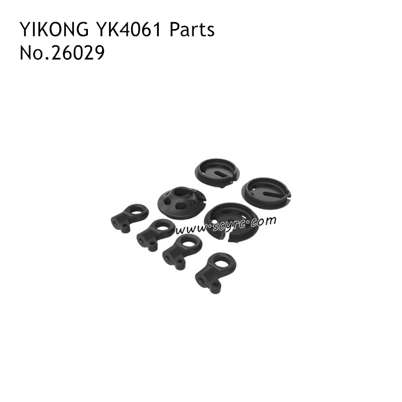 YIKONG YK4061 RC Car Parts Shock Absorber Lower Mount and Lower Ball Head Mount 26029