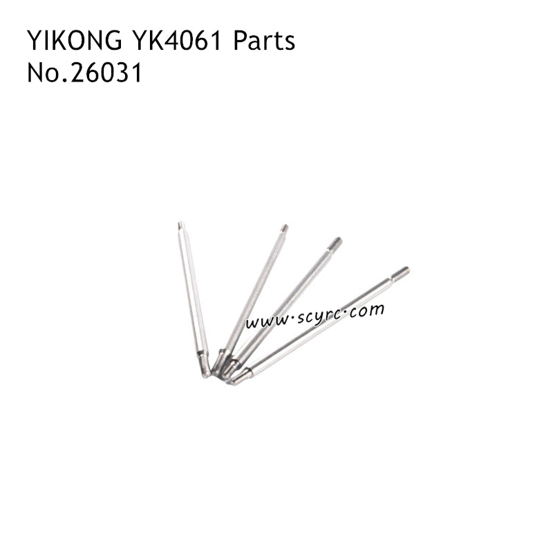 YIKONG YK4061 High Speed RC Car Parts Shock Absorber Shaft 26031