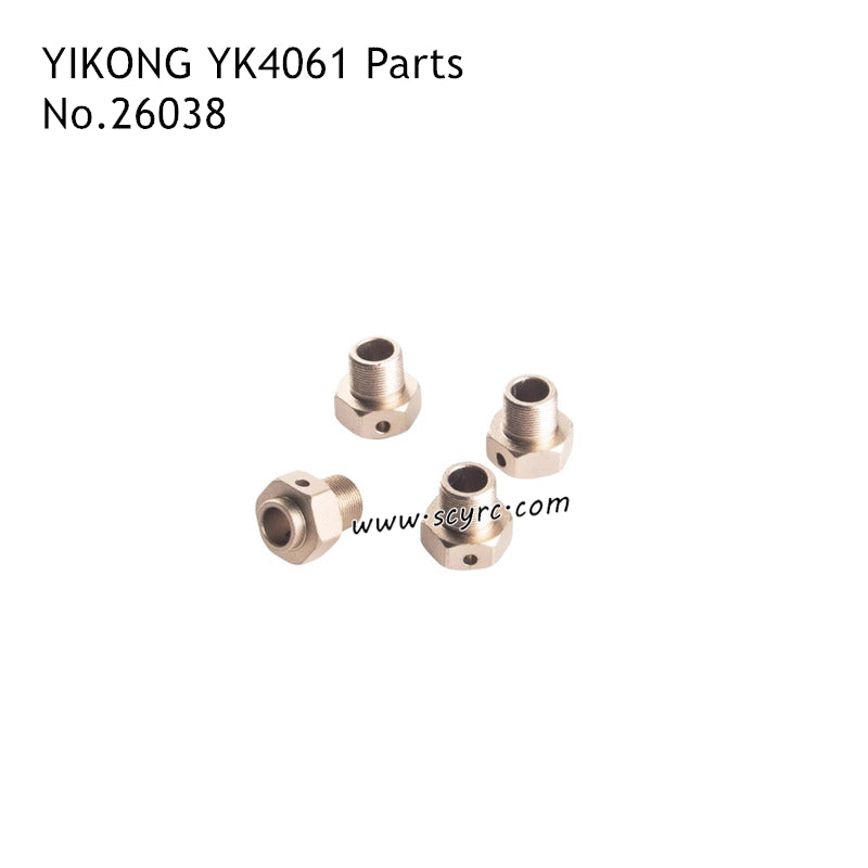 YIKONG YK4061 High Speed RC Car Parts Hex Wheel Hub 26038