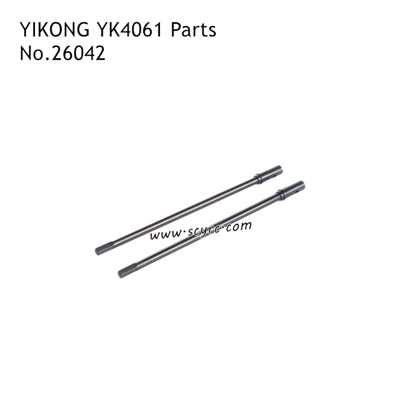YIKONG YK4061 High Speed RC Car Parts Rear Axle Straight Shaft 26042