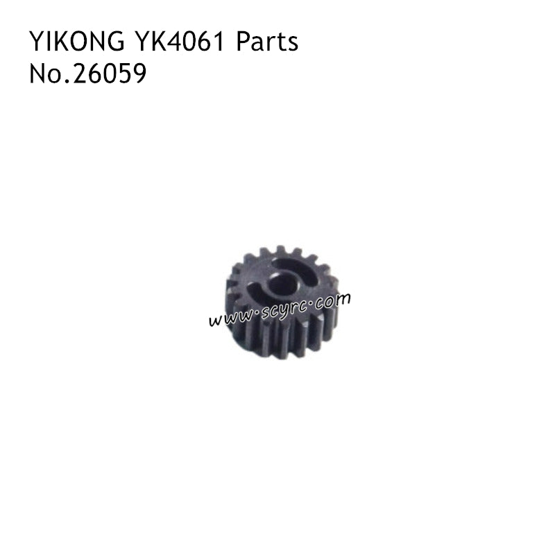 YIKONG YK4061 High Speed RC Car Parts 18T Shift Gear with Bearing Hole 26059