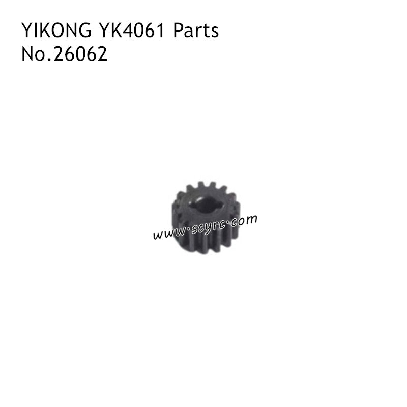 YIKONG YK4061 High Speed RC Car Parts 15T Shift Gear 26062