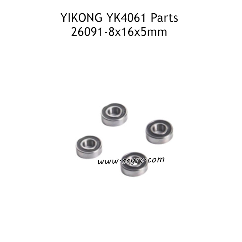YIKONG YK4061 Parts 8x16x5mm Ball Bearings 26091