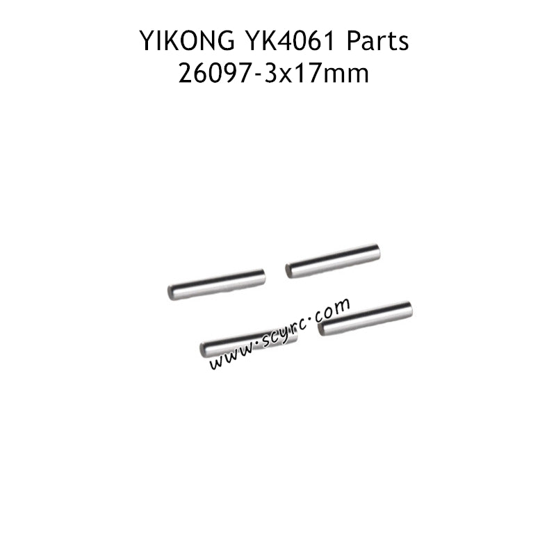 YIKONG YK4061 Parts 3x17mm Pins 26097