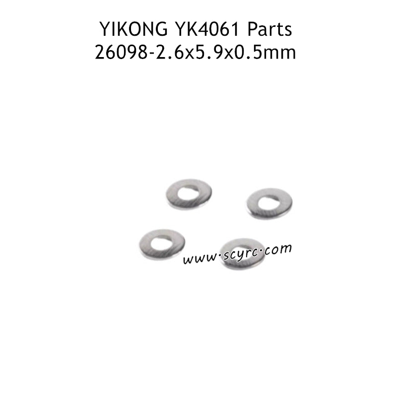 YIKONG YK4061 Parts 2.6x5.9x0.5mm Gaskets 26098